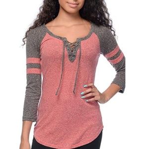 ESONLAR 3/4 Sleeve Baseball T-Shirt Sz: M